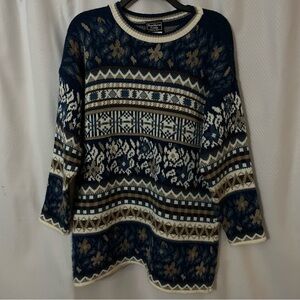 Vintage grannie core sweater size M